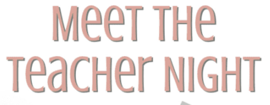 Meet the Teacher Night